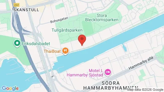 Lägenheter att hyra i Södermalm - kort over placeringen