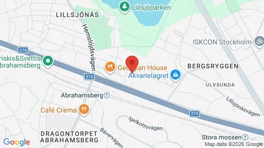 Lägenheter att hyra i Västerort - kort over placeringen