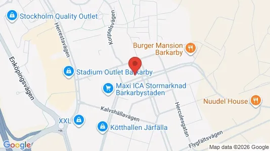 Lägenheter att hyra i Järfälla - kort over placeringen