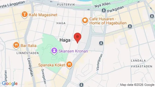 Lägenheter att hyra i Göteborg Centrum - kort over placeringen