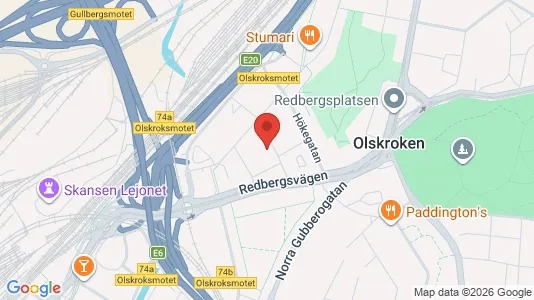 Lägenheter att hyra i Örgryte-Härlanda - kort over placeringen