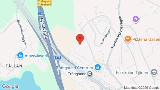 Lägenheter att hyra i Huddinge - kort over placeringen