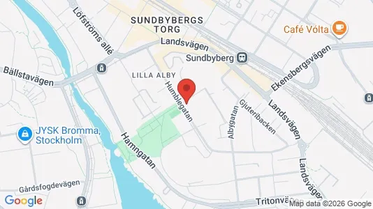 Lägenheter att hyra i Sundbyberg - kort over placeringen
