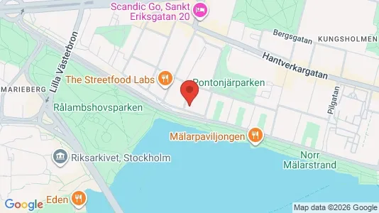 Lägenheter att hyra i Kungsholmen - kort over placeringen