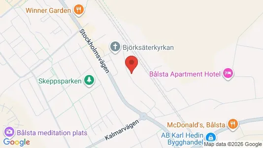 Lägenheter att hyra i Håbo - kort over placeringen