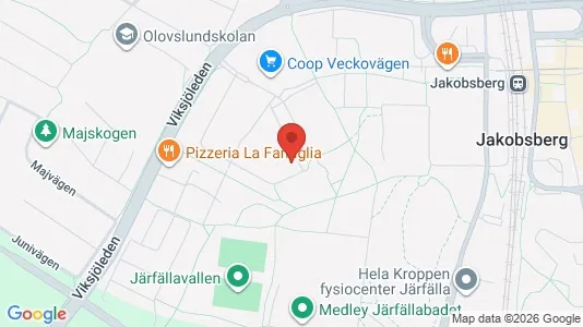 Lägenheter att hyra i Järfälla - kort over placeringen