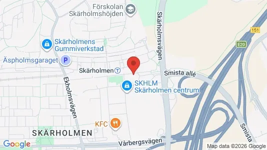 Lägenheter att hyra i Söderort - kort over placeringen
