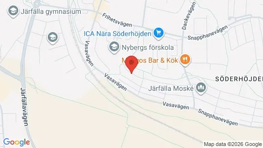 Lägenheter att hyra i Järfälla - kort over placeringen