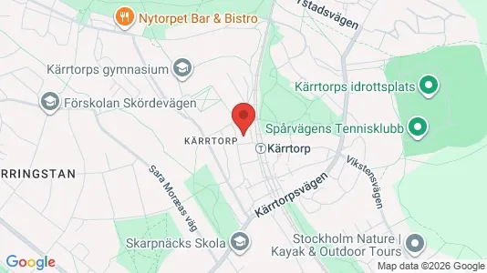 Lägenheter att hyra i Söderort - kort over placeringen