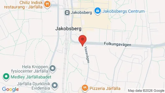 Lägenheter att hyra i Järfälla - kort over placeringen