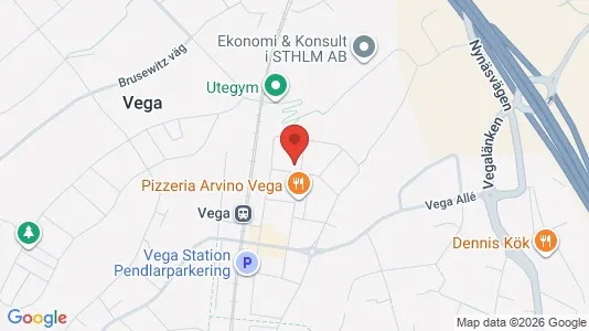 Lägenheter att hyra i Haninge - kort over placeringen