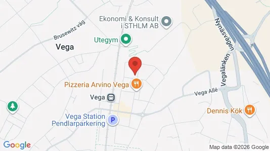 Lägenheter att hyra i Haninge - kort over placeringen