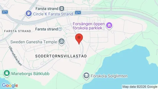 Lägenheter att hyra i Söderort - kort over placeringen