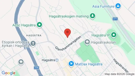 Lägenheter att hyra i Söderort - kort over placeringen