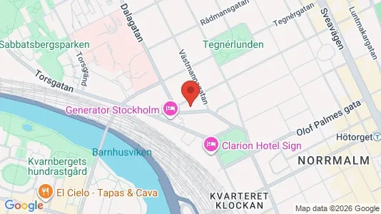 Lägenheter att hyra i Stockholm Innerstad - kort over placeringen