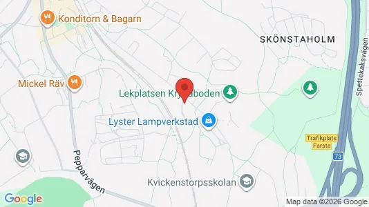 Lägenheter att hyra i Söderort - kort over placeringen