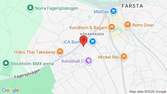 Lägenheter att hyra i Söderort - kort over placeringen