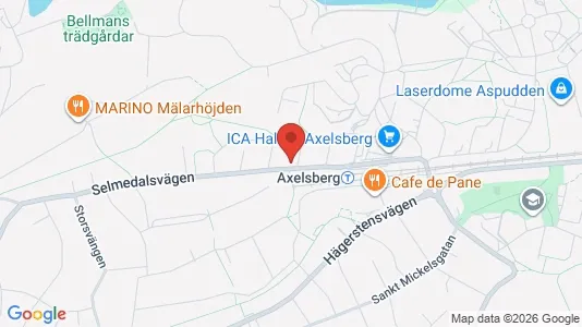 Lägenheter att hyra i Söderort - kort over placeringen