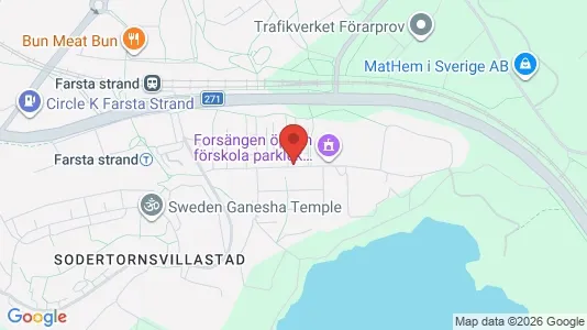 Lägenheter att hyra i Söderort - kort over placeringen