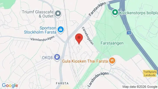 Lägenheter att hyra i Söderort - kort over placeringen