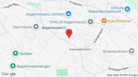 Lägenheter att hyra i Söderort - kort over placeringen