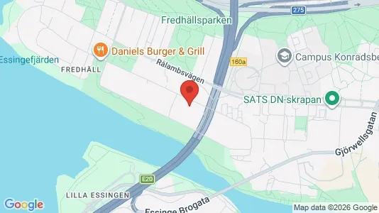 Lägenheter att hyra i Kungsholmen - kort over placeringen