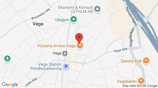 Lägenheter att hyra i Haninge - kort over placeringen