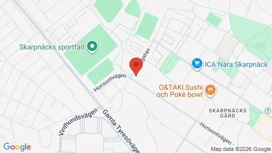 Lägenheter att hyra i Söderort - kort over placeringen