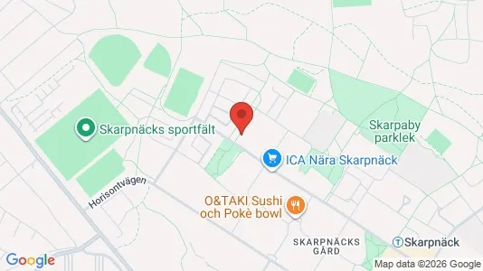 Lägenheter att hyra i Söderort - kort over placeringen