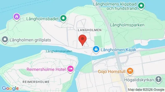 Lägenheter att hyra i Södermalm - kort over placeringen