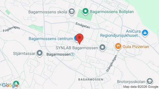 Lägenheter att hyra i Söderort - kort over placeringen