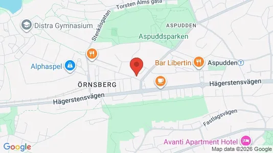 Lägenheter att hyra i Söderort - kort over placeringen