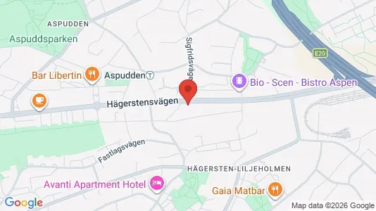 Lägenheter att hyra i Söderort - kort over placeringen