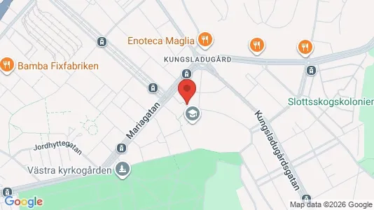 Lägenheter att hyra i Majorna-Linné - kort over placeringen
