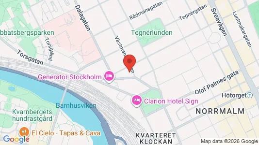 Lägenheter att hyra i Stockholm Innerstad - kort over placeringen