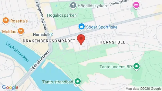 Lägenheter att hyra i Södermalm - kort over placeringen