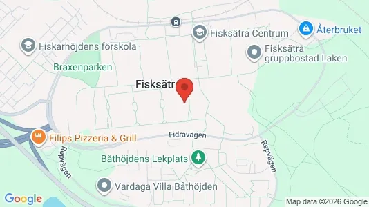 Lägenheter att hyra i Nacka - kort over placeringen