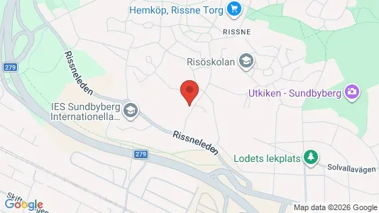 Lägenheter att hyra i Sundbyberg - kort over placeringen