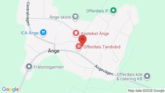 Lägenheter att hyra i Krokom - kort over placeringen