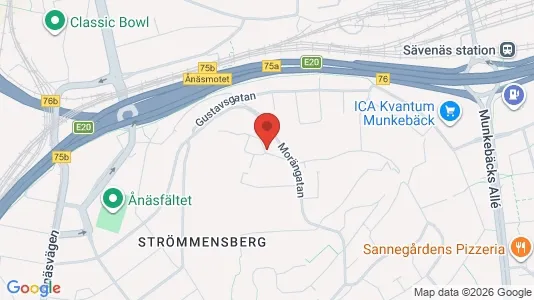 Lägenheter att hyra i Örgryte-Härlanda - kort over placeringen