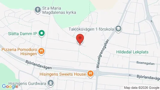 Lägenheter att hyra i Lundby - kort over placeringen