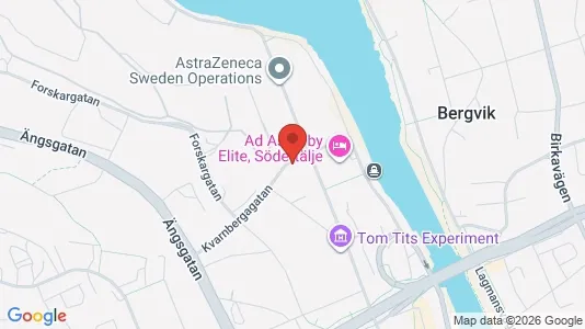 Lägenheter att hyra i Södertälje - kort over placeringen