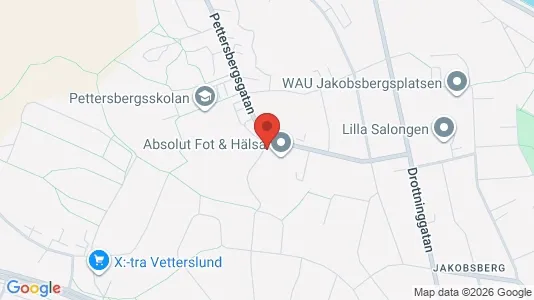 Lägenheter att hyra i Västerås - kort over placeringen