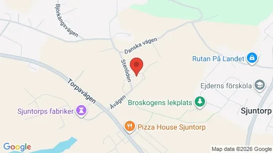 Lägenheter att hyra i Trollhättan - kort over placeringen