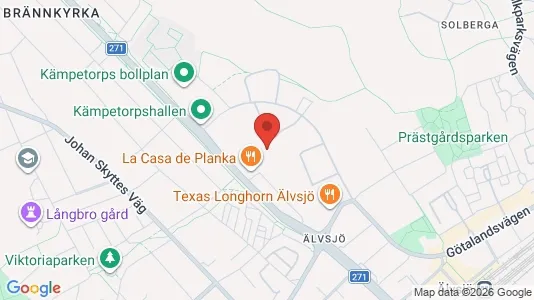 Lägenheter att hyra i Söderort - kort over placeringen