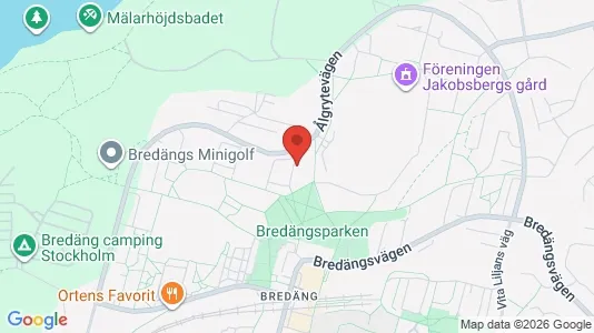 Lägenheter att hyra i Söderort - kort over placeringen