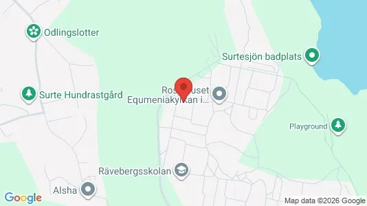 Lägenheter att hyra i Angered - kort over placeringen