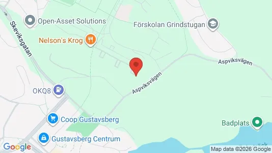 Lägenheter att hyra i Värmdö - kort over placeringen