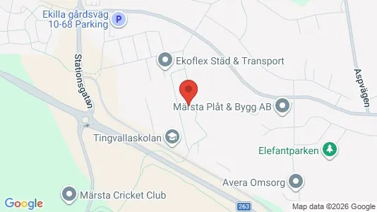Lägenheter att hyra i Sigtuna - kort over placeringen