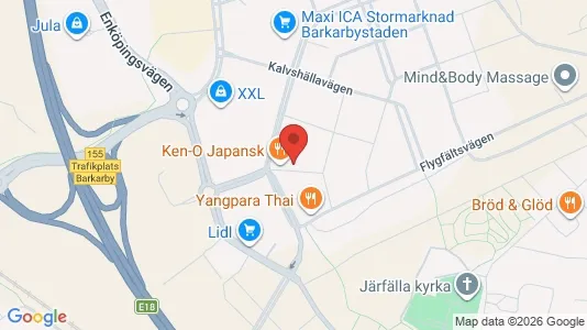 Lägenheter att hyra i Järfälla - kort over placeringen